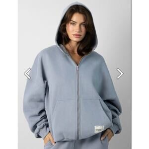 Comfrt Clothing Affirmation Zip Hoodie S Slate * S7